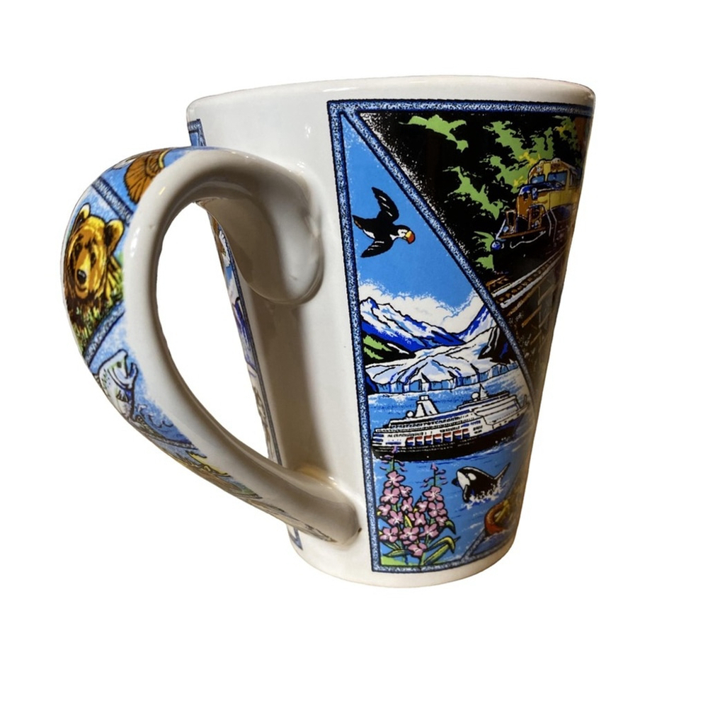 McKinley Explorer Alaska Luxury Train Service Coffee Mug With All Over Print
